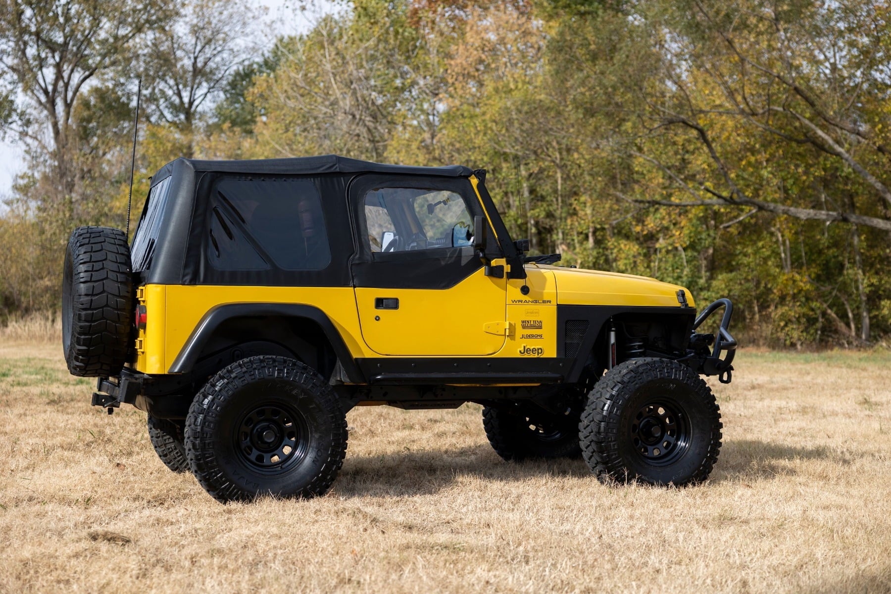 Rough Country Black Steel Wheel | 15x8 | 5x4.5 | -19mm  - RC158545