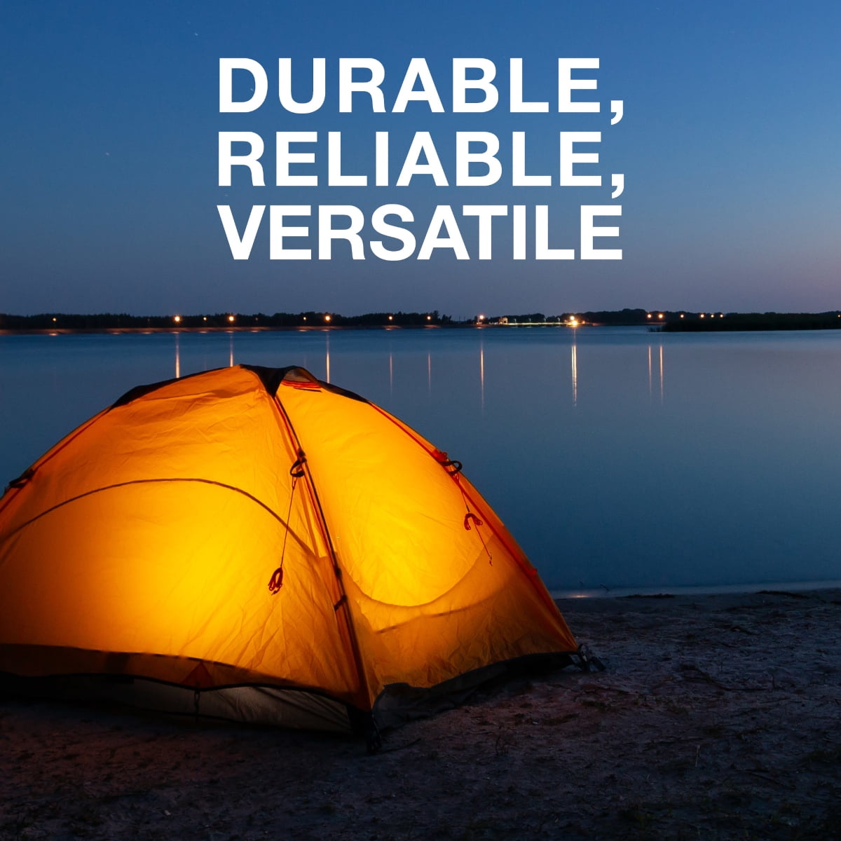 Rayovac Brite Essentials 4 LED Floating Lantern, 6V Battery Included, 200 Lumens