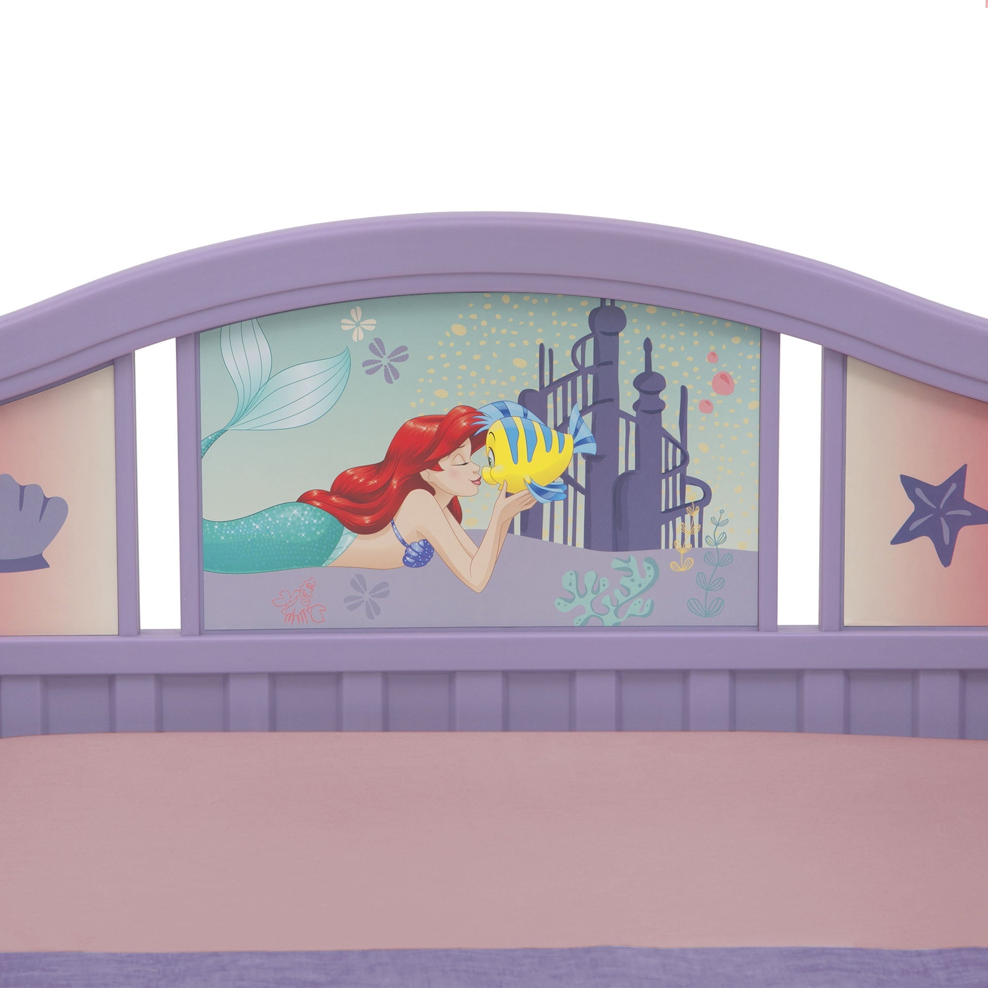 Disney Princess Plastic Toddler Bed with Canopy