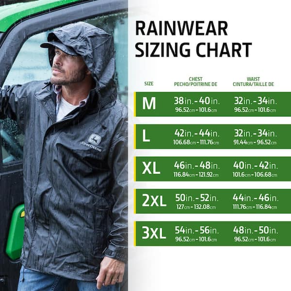 Men's X-Large Black Waterproof, Polyurethane-Coated Polyester Rain Pants