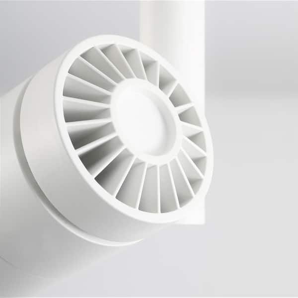 Modern LED Surface Mount Monopoint Sconce Lighting, Adjustable Flush Mount Spot Light Head, White