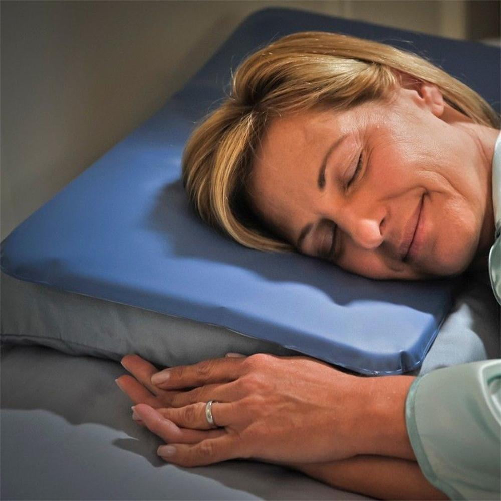 1Pcs Ice Cold Pillow Cool Gel Hypoalergentic Non-toxic Aid Pad Therapy Relax Muscle Relief Sleeping Mat Travel Pillow