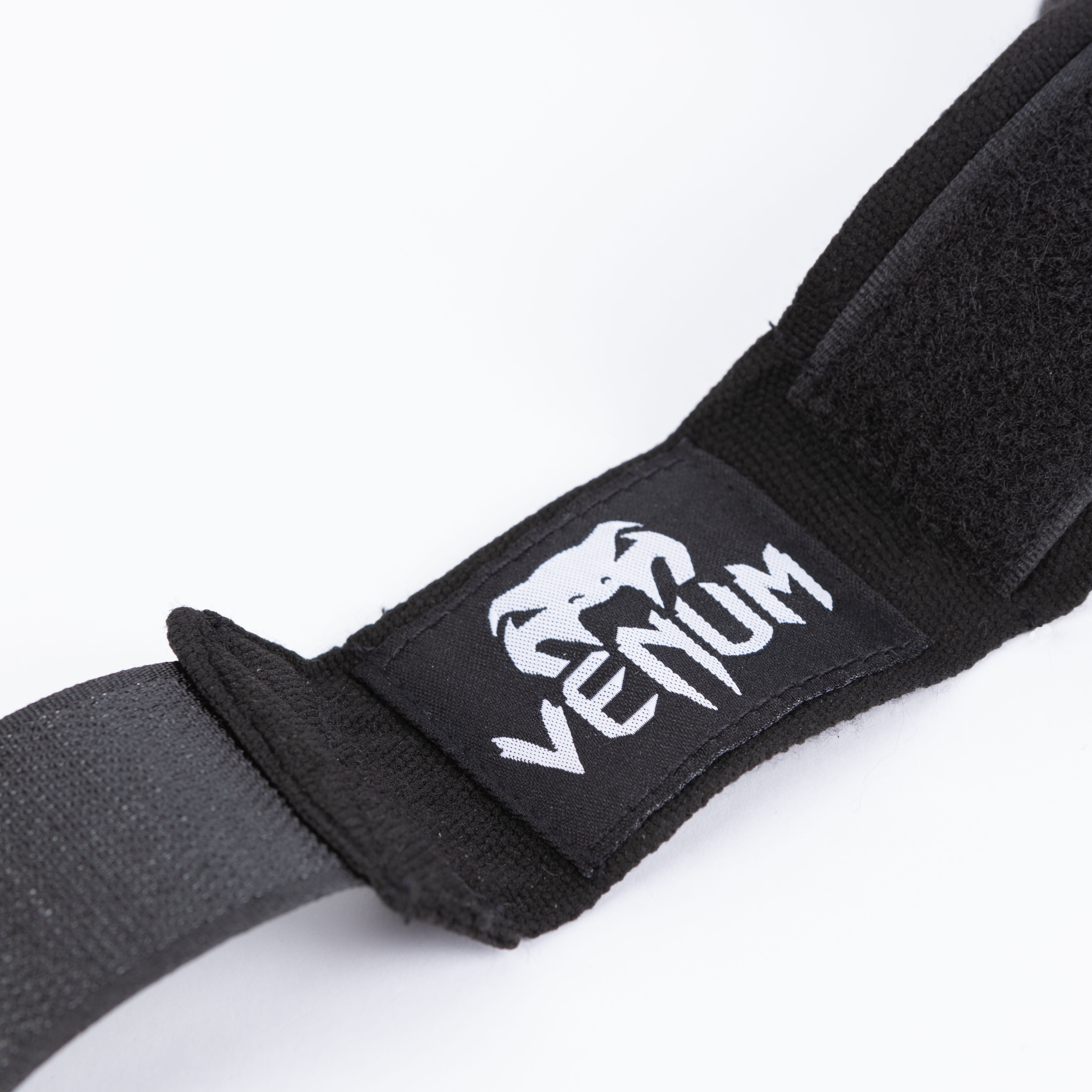 Venum Unisex Kontact Elastic Cotton Boxing Exercise Wrap - 180 inch - Black and White