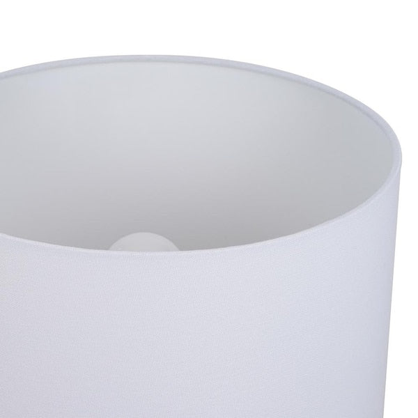 Woodbine 23.5 in. Walnut Wood Table Lamp