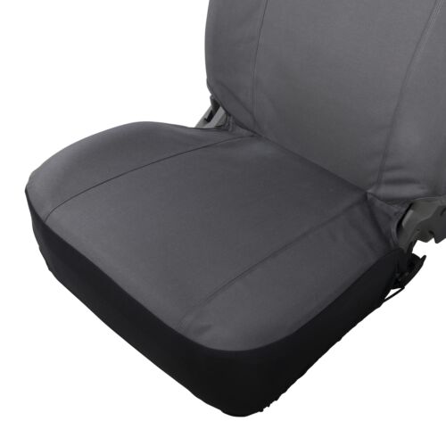 Carhartt - Carhartt Universal Fitted Nylon Duck Bucket Seat Cover, Gravel, OS