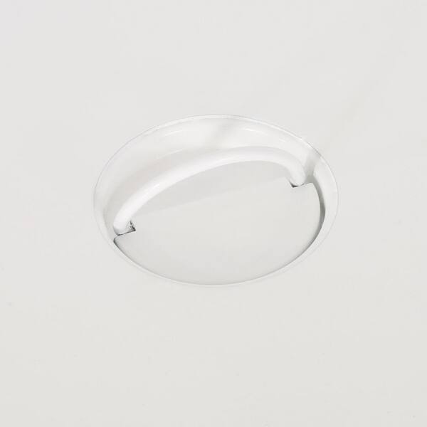 Symonds White/Light Grey Wood Grain Square Metal Fire Pit