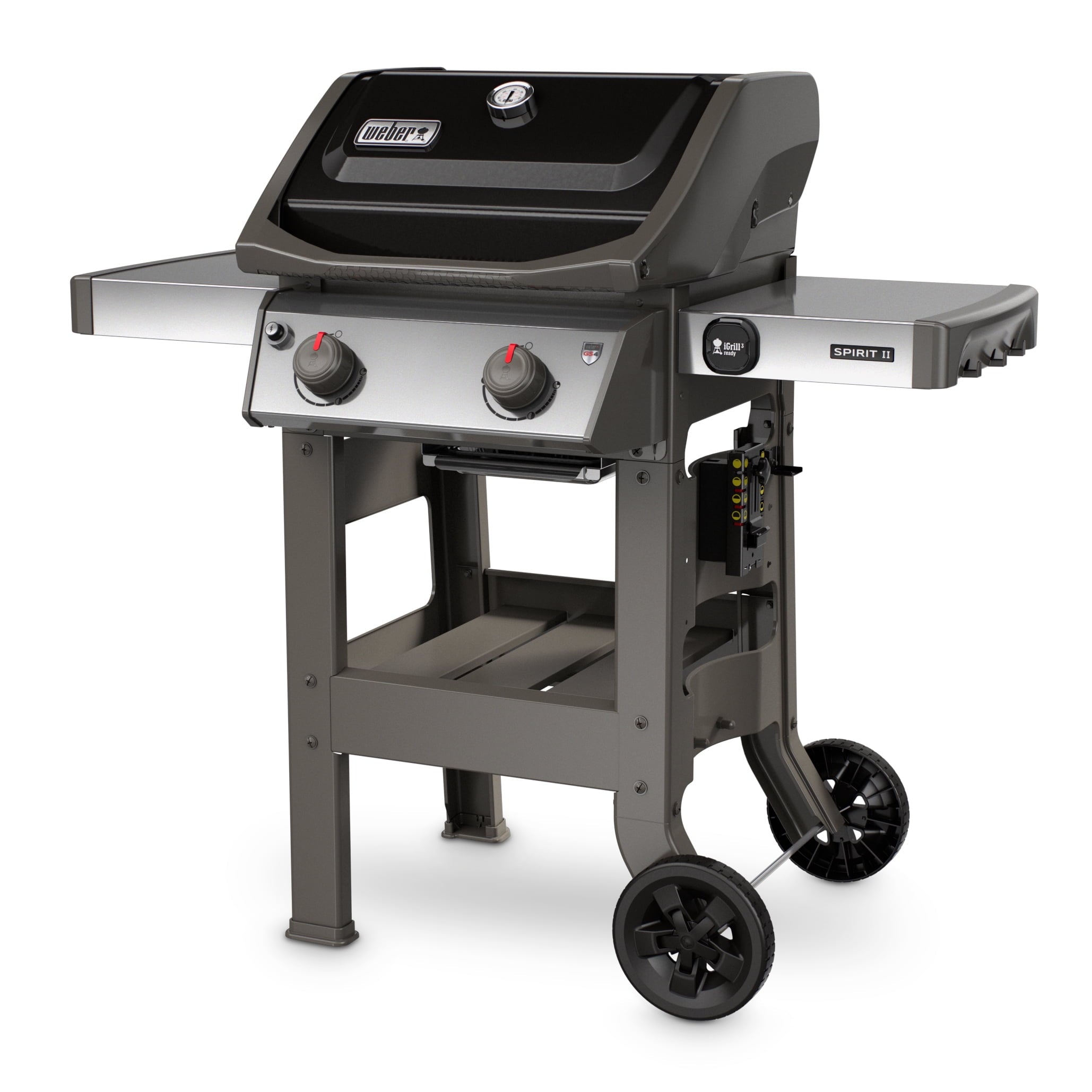 Spirit II E-210 Propane Gas Grill, Black