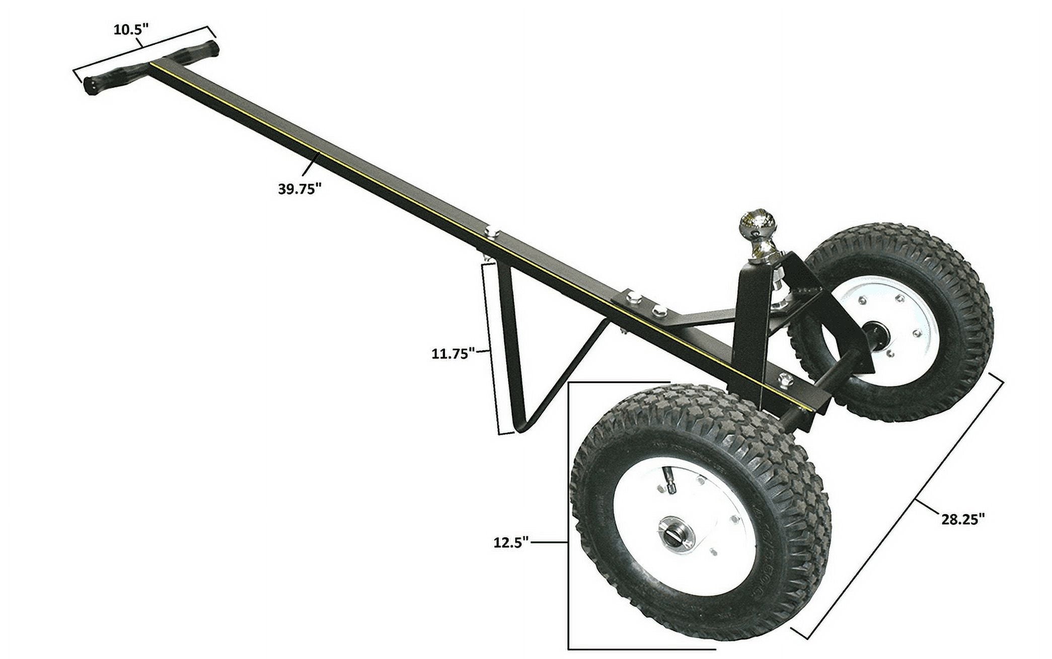 MaxxHaul 600 lb Capacity Trailer Dolly
