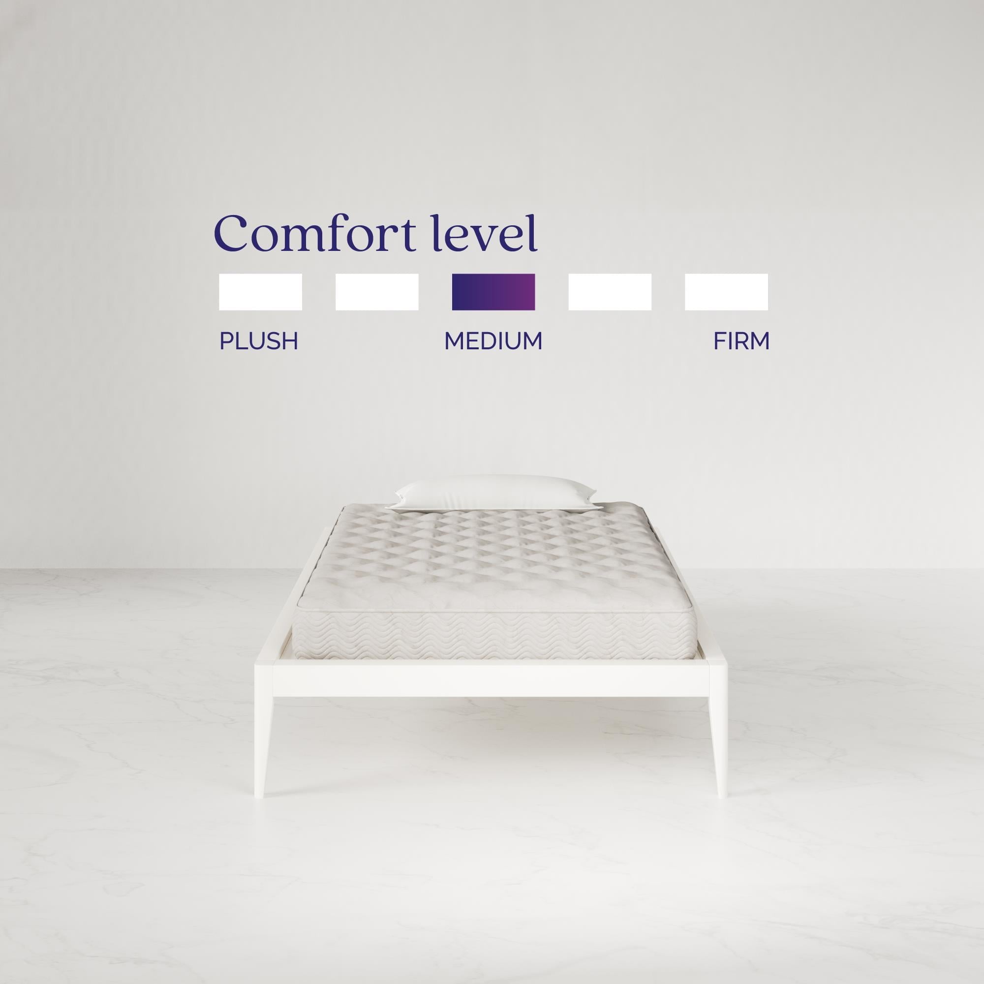 Sleep Triumph 8 Inch Reversible Innerspring Mattress, Twin