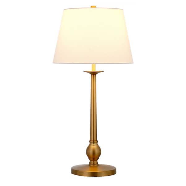 Wilmer 28 in. Brass Table Lamp