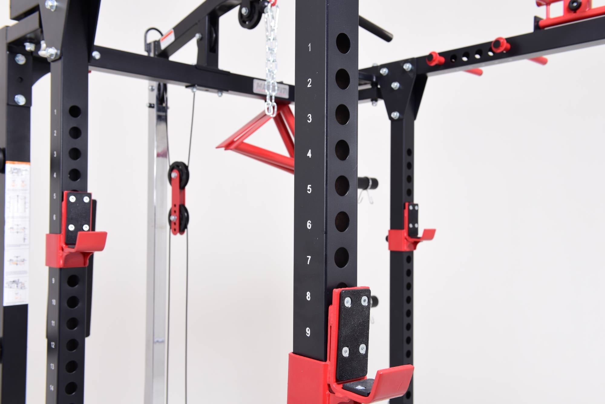 French Fitness Folding Cable Power Rack / Cage (New)