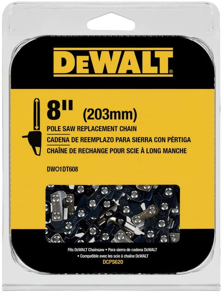 Dewalt DWO1DT608 8 in. Pole Saw Replacement Chain