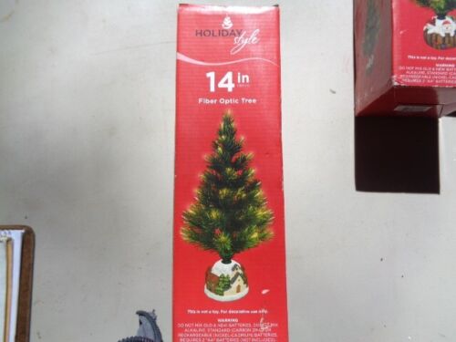 New 14" Fiber Optics Tree