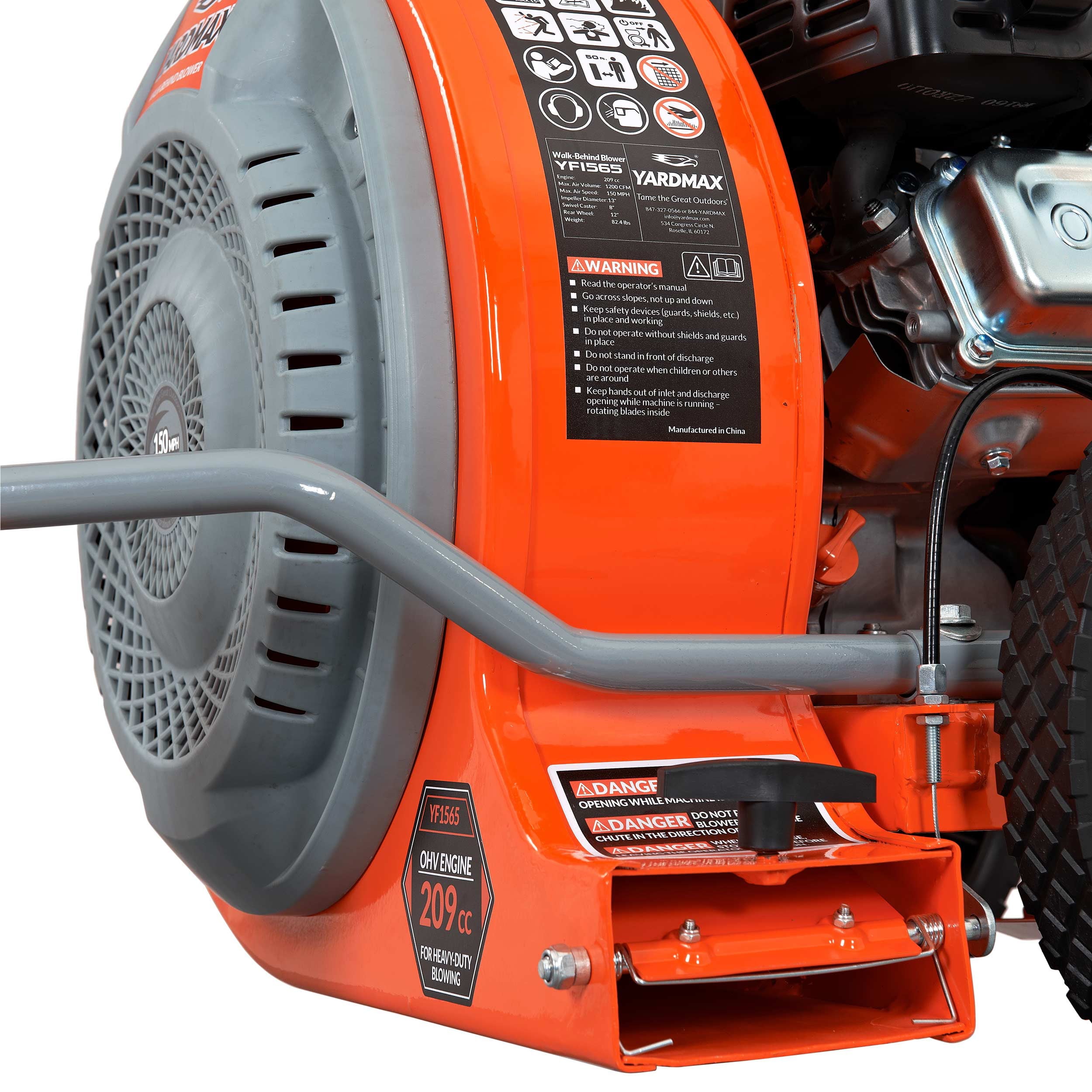 YARDMAX Gas Walk-Behind Blower