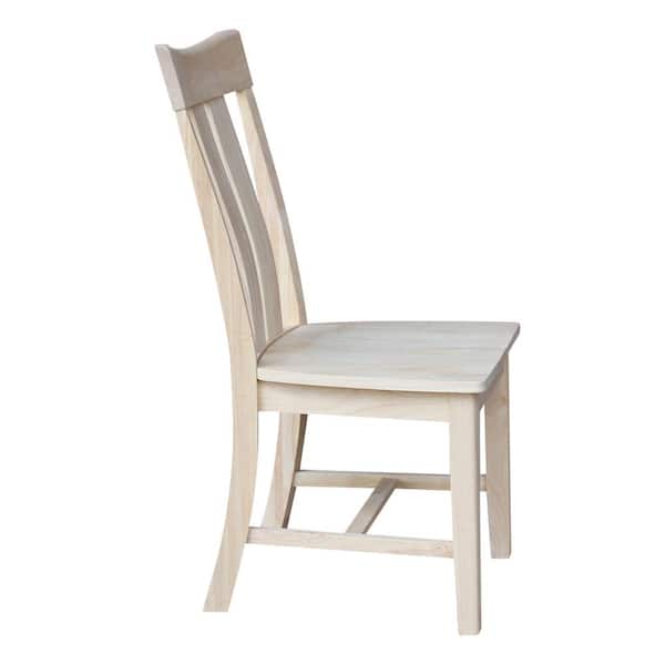 Ava Unfinished Steambent Dining Chair (Set of 2)