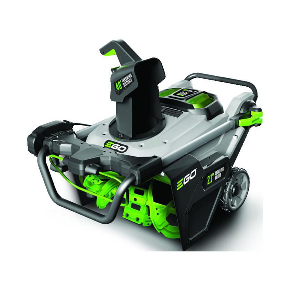 Ego Snt2114 Ego Power+ 21In. Snow Blower With Steel Auger Kit, Two 7.5Ah Batteries And Rapid Charger