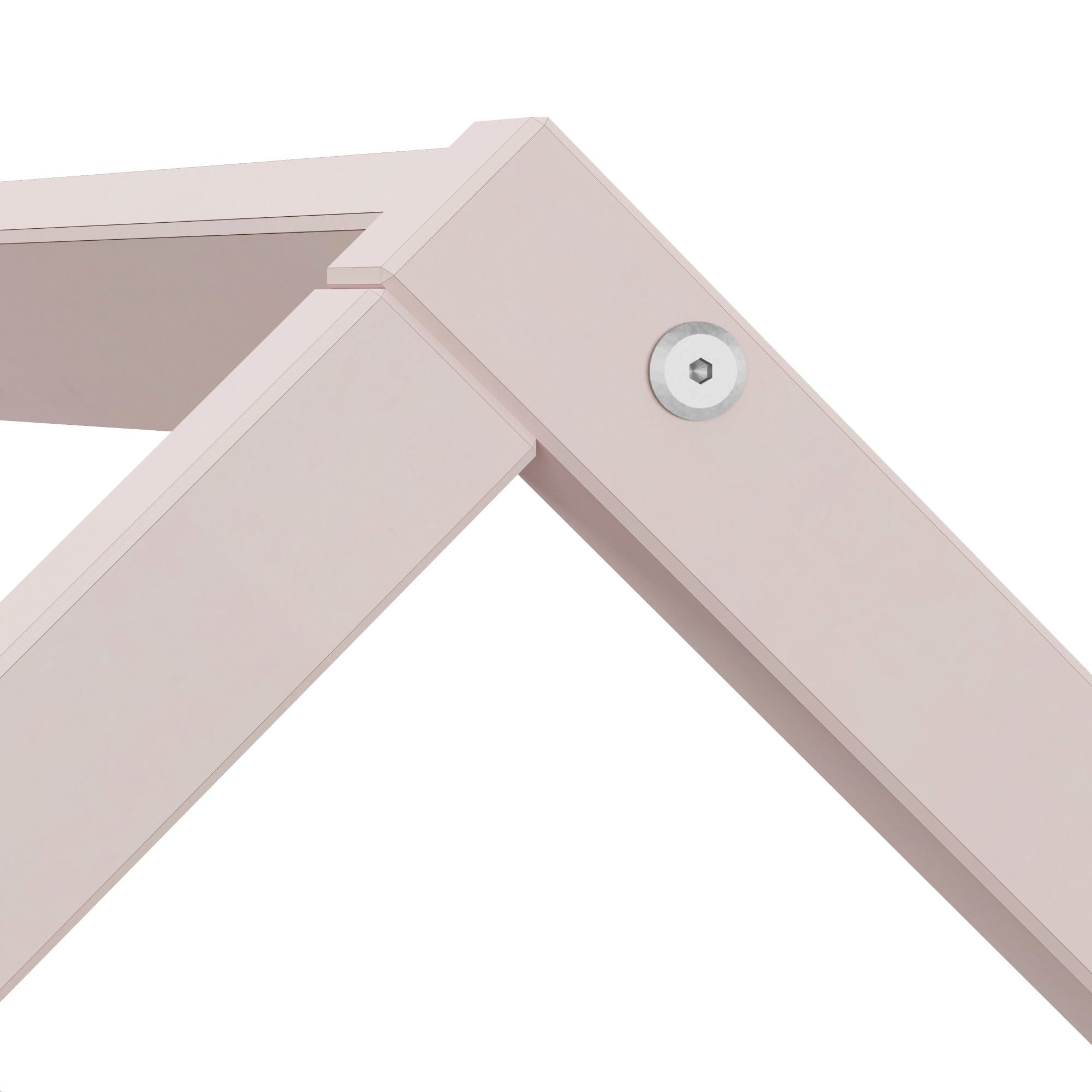 Tate House Canopy Twin Bed, Pink, by Hillsdale Living Essentials