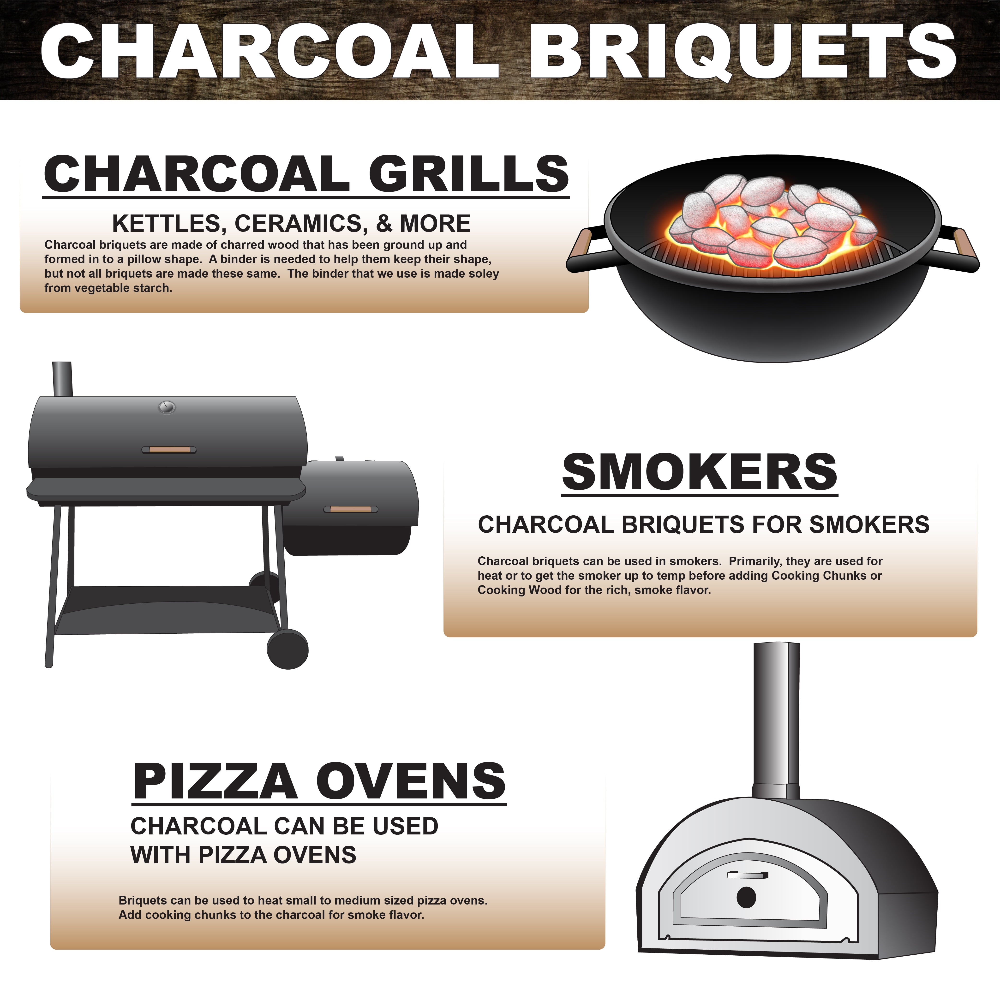 Cowboy Hardwood Charcoal Briquets, 20 Pounds Each (Pack of 2, 40 Pound Total)