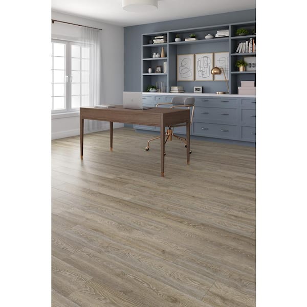 Bennett Valley Oak 12 mm T x 8 in. W Waterproof Laminate Wood Flooring (15.9 sqft/case)