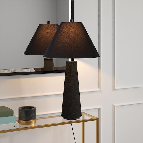 Ingalls 28 in. Matte Black Table Lamp