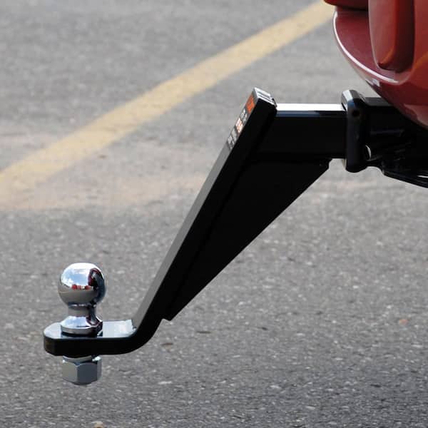 Class 3 5,000 lbs. 10 in. Drop Trailer Hitch Ball Mount Draw Bar (2 in. Shank, 14 in. Long)