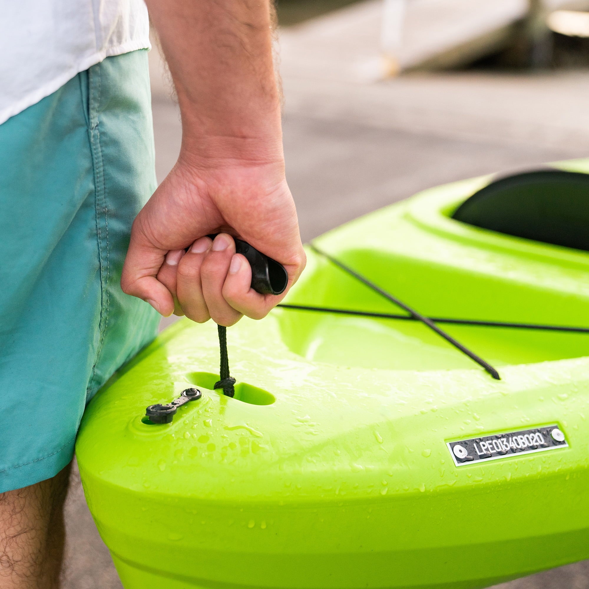 Lifetime Pacer 8 ft Sit-Inside Kayak, Green (91032)