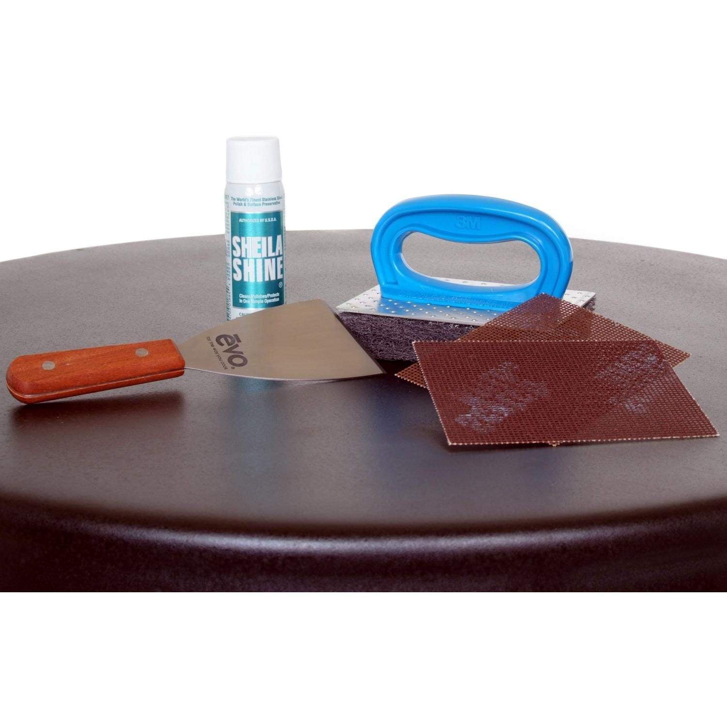 Evo Affinity 30G Series Built-in Grill, Seasoned Steel Cooktop, Natural Gas