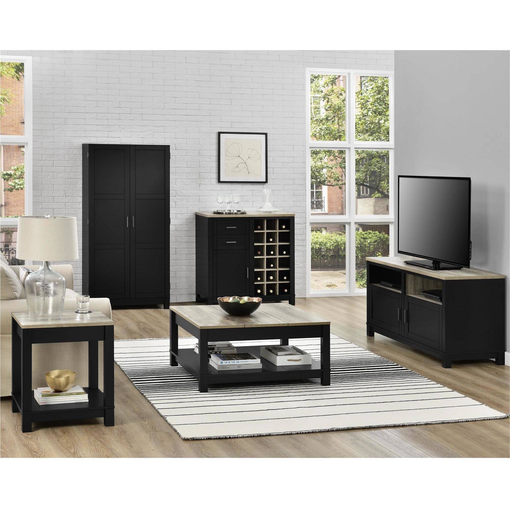 Better Homes & Gardens Langley Bay Coffee Table, Black