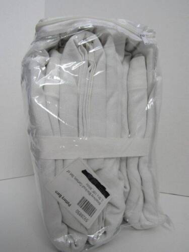 Pottery Barn Broadway Blackout Curtains-Set of 2, 50" x 108" White NWT....