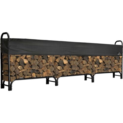 ShelterLogic Heavy Duty Firewood Rack, 12 ft.