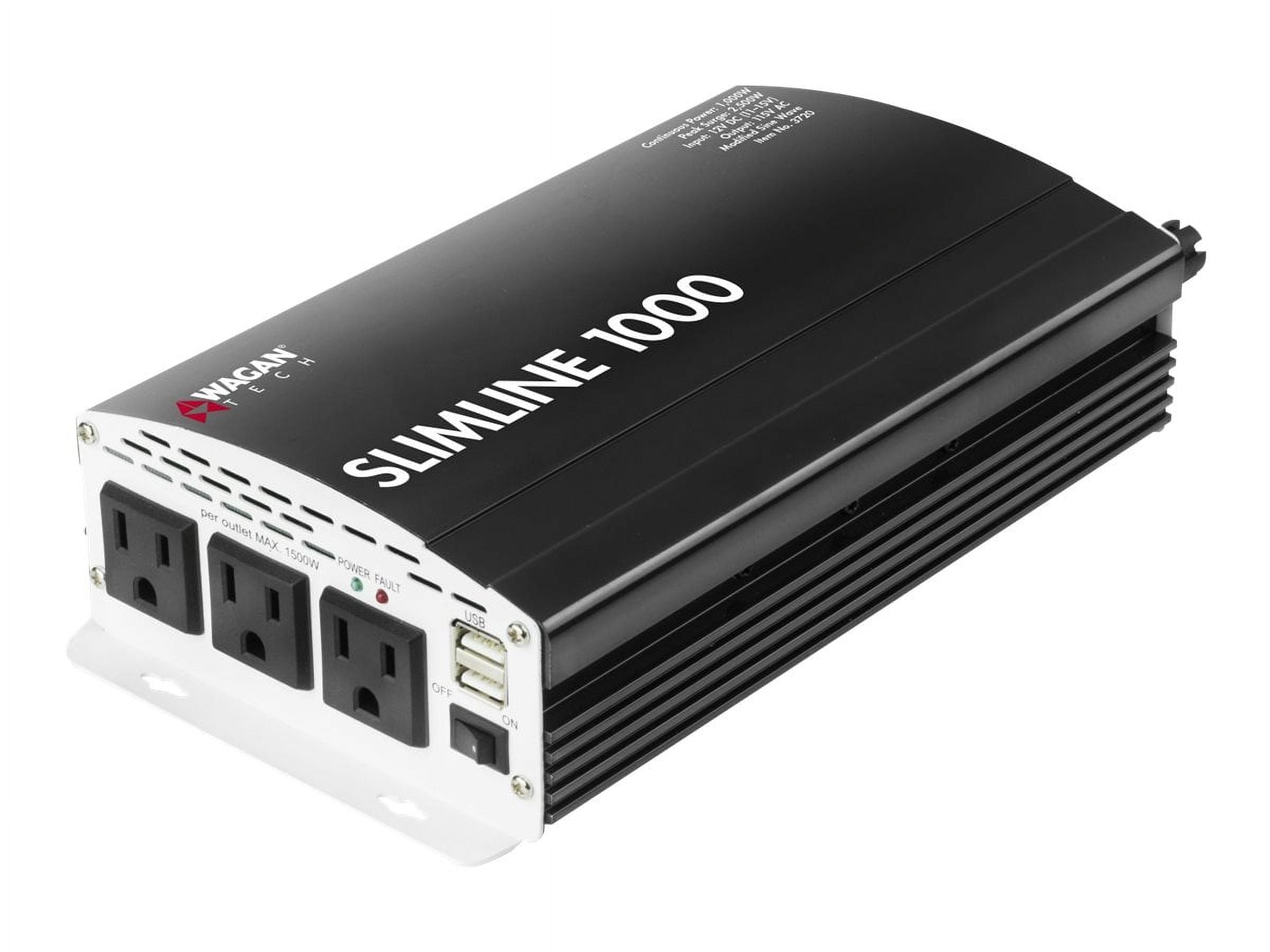 Wagan WAG3720 1000W Slim Line Power Inverter