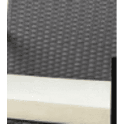 Lacoo 3 Pieces Patio Conversation Set PE Rattan Bistro Chairs Set of 2 with Coffee Table, Black