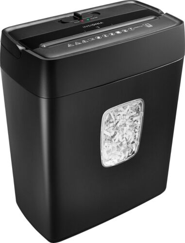 NEW INSIGNIA 6-Sheet Cross-Cut Compact Shredder NS-S6CCBK2 BLACK *SEALED*