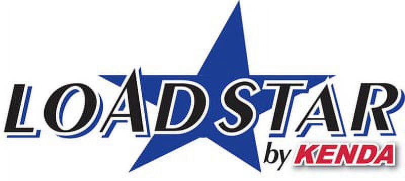 Loadstar Bias Tire and Wheel Rim Assembly K353 480-12 4 Hole 6 Ply White With S