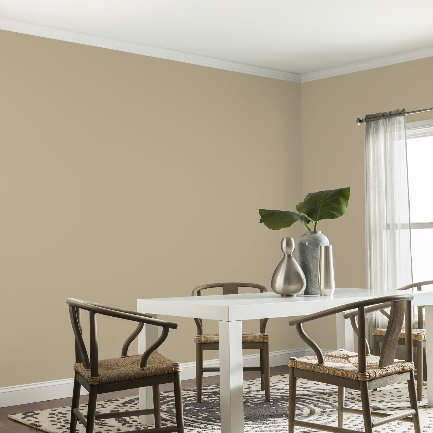 Glidden Fundamentals Interior Paint Prairie Dust / Brown, Eggshell, 1 Gallon