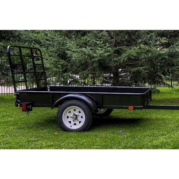 1295 lbs. Capacity 4 ft. x 6 ft. Flatbed Trailer