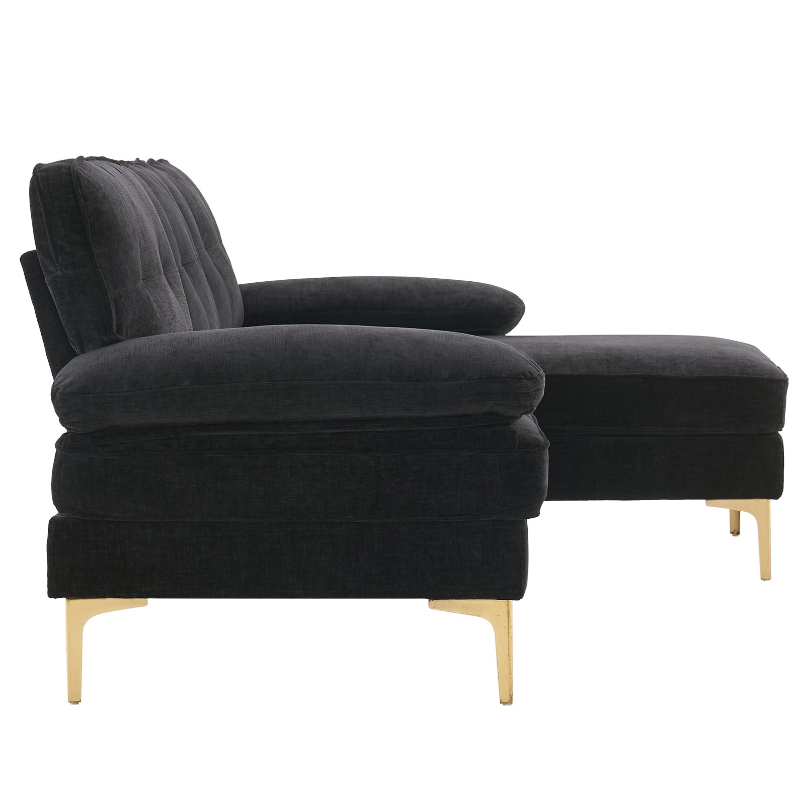 Ktaxon Modern L-Shape Sectional Sofa, 83