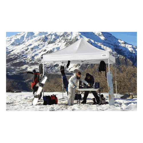 Caravan Canopy TitanShade 10 by 15 Foot Instant Steel Frame Canopy Kit, White