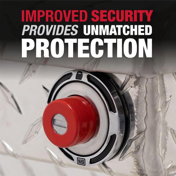 62.5 in. Matte Black Aluminum Compact Low Profile Crossover Truck Tool Box