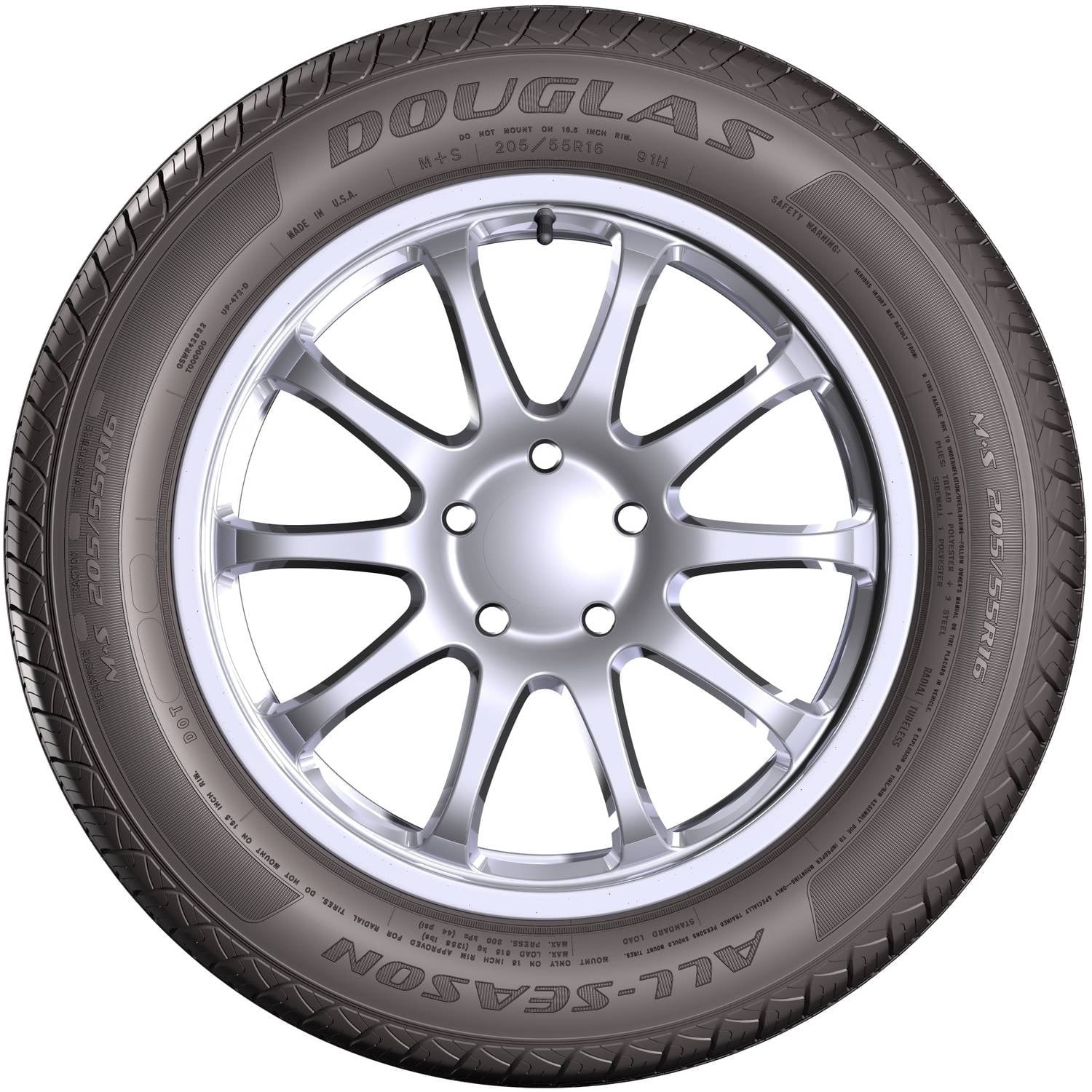 All-Season 225/55R18 98H All-Season Tire