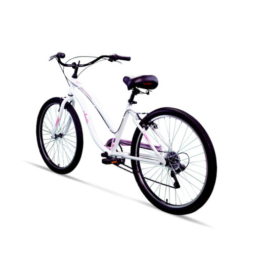 Apollo Beach Commander A.7 26 inch Cruiser Bicycle, White