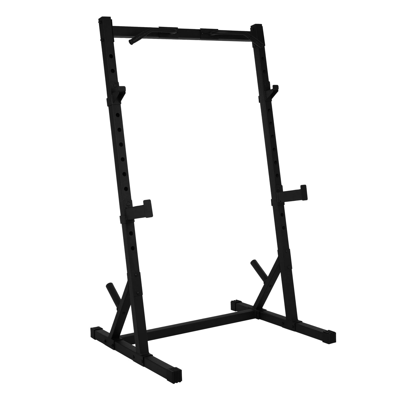 Follure Adjustable Half-Frame Power Cage Multifunctional Squat Rack Impregnation Station