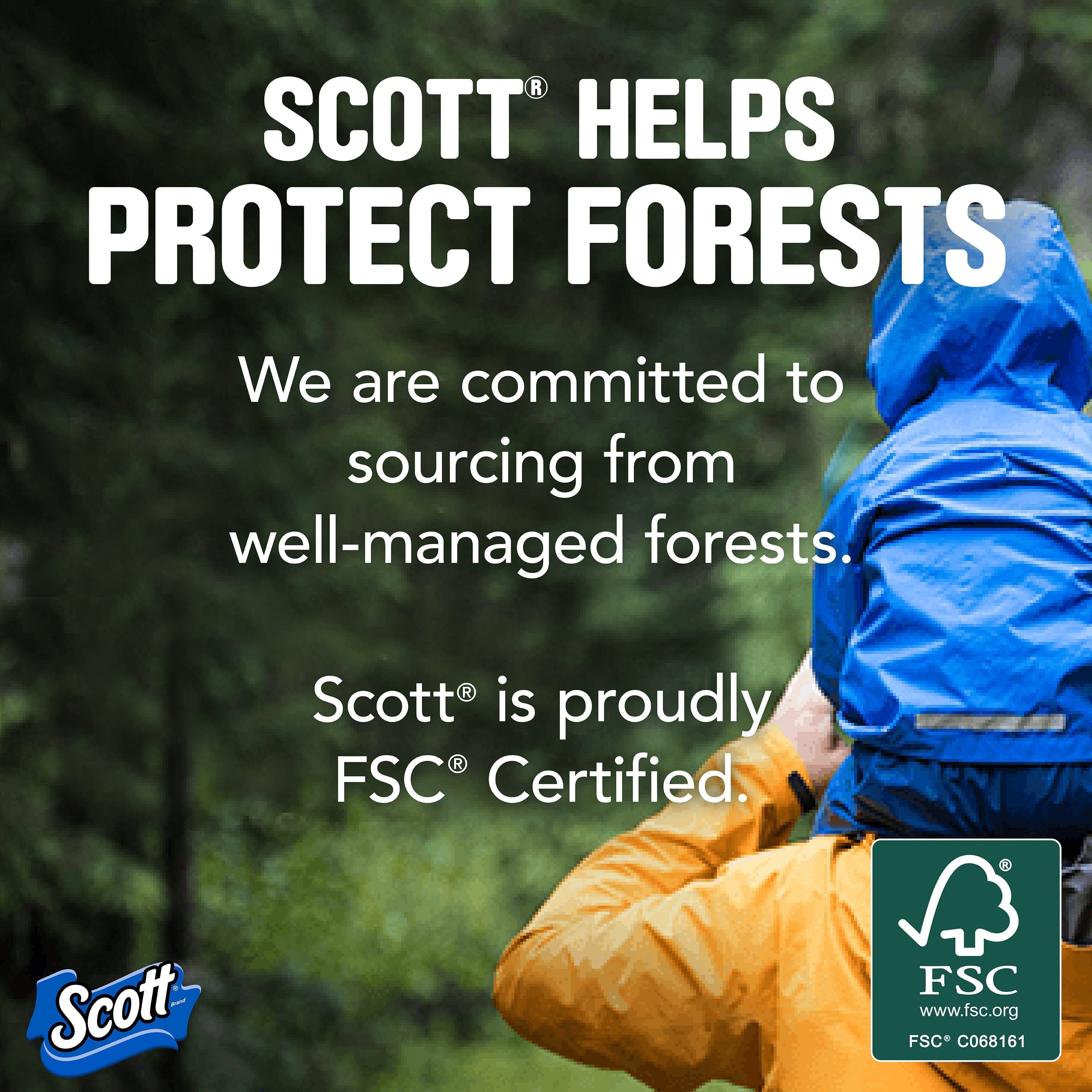 Scott Choose-A-Sheet Paper Towels, White, 12 Double Rolls (110 Sheets Per Roll)