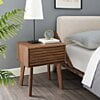 Modway Render End Table in Walnut