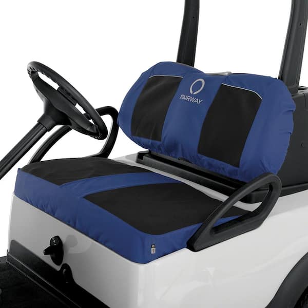 Golf Car Neoprene Paneled Seat Cover, Navy