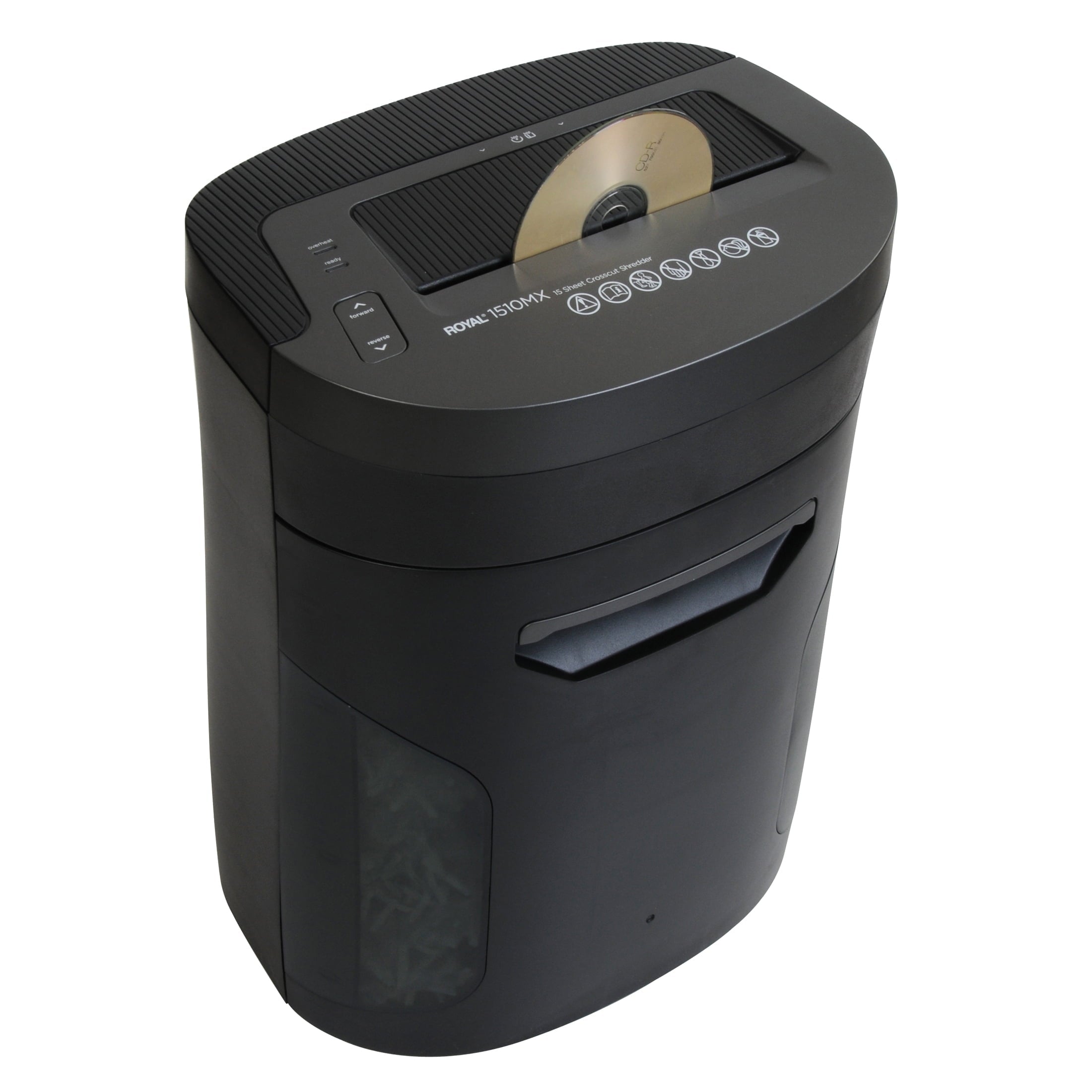 Royal Consumer 16951L 1510MX 15 Sheet Crosscut Paper Shredder