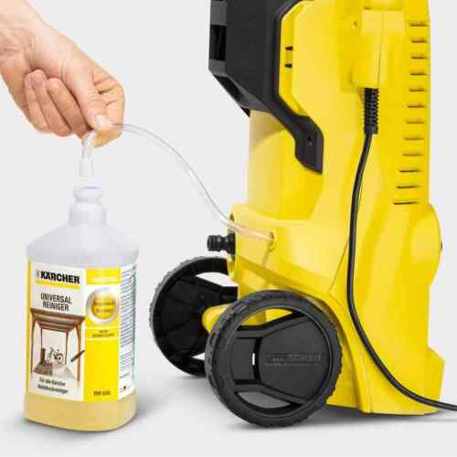 Karcher Pressure Washer 1.45 Gpm+ Adjustable Pressure/Wand+<wbr/>Kink Free Hose+Handle