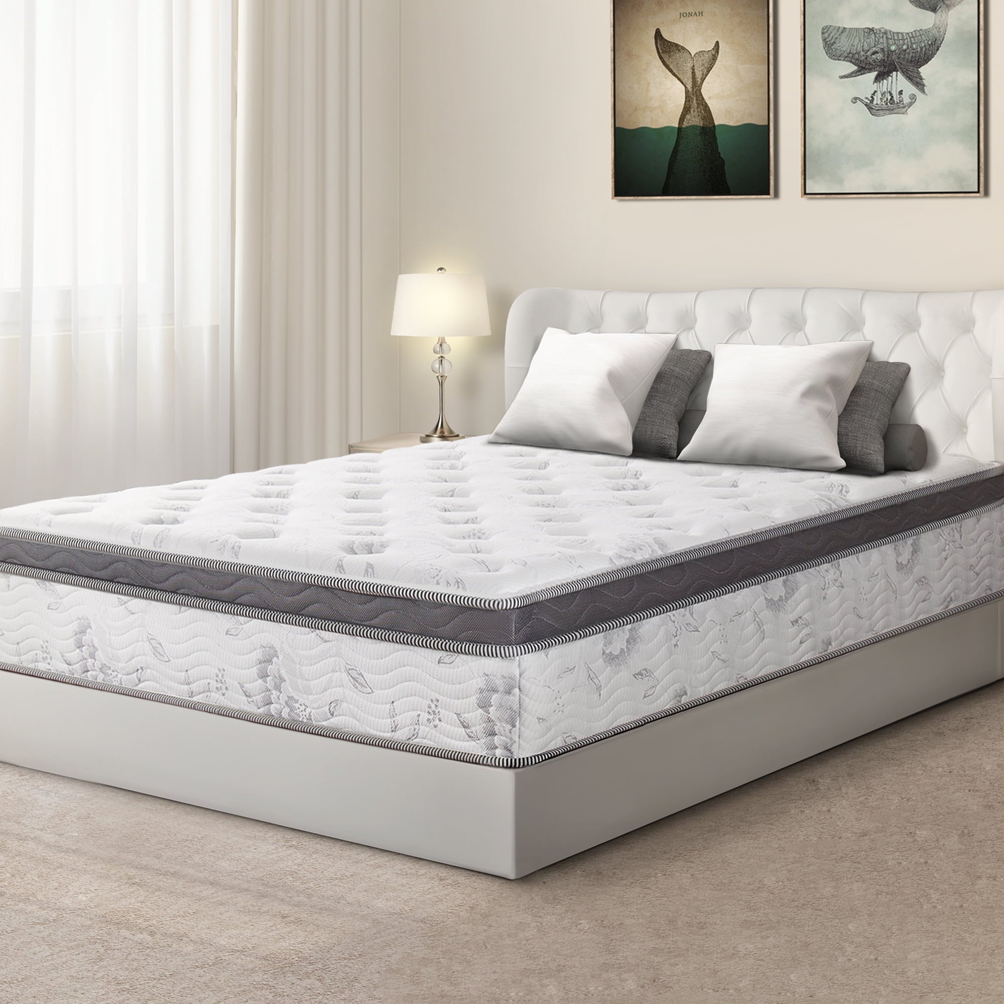 12 Inch Ultra Support Hybrid Mattress, King