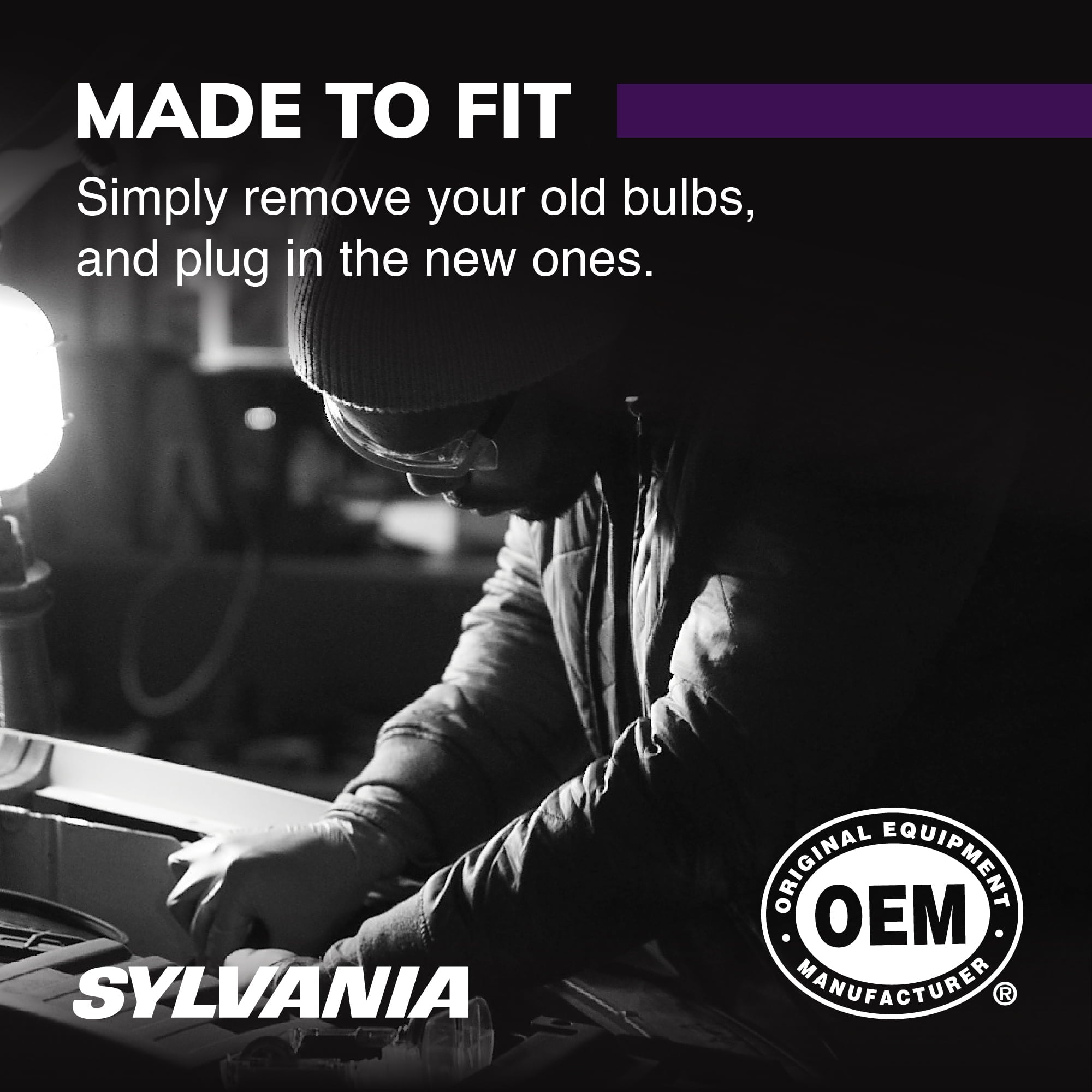 Sylvania 9012 XtraVision Halogen Headlight Bulb, Pack of 1