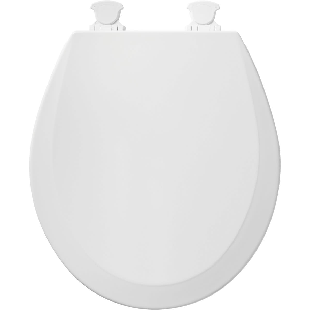 Bemis 500EC146 Round Closed Front Toilet Seat with Cover in Almond